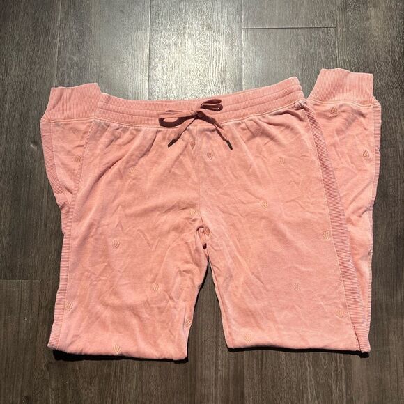 P.J. Salvage Pink Hearts Joggers - Picture 1 of 7